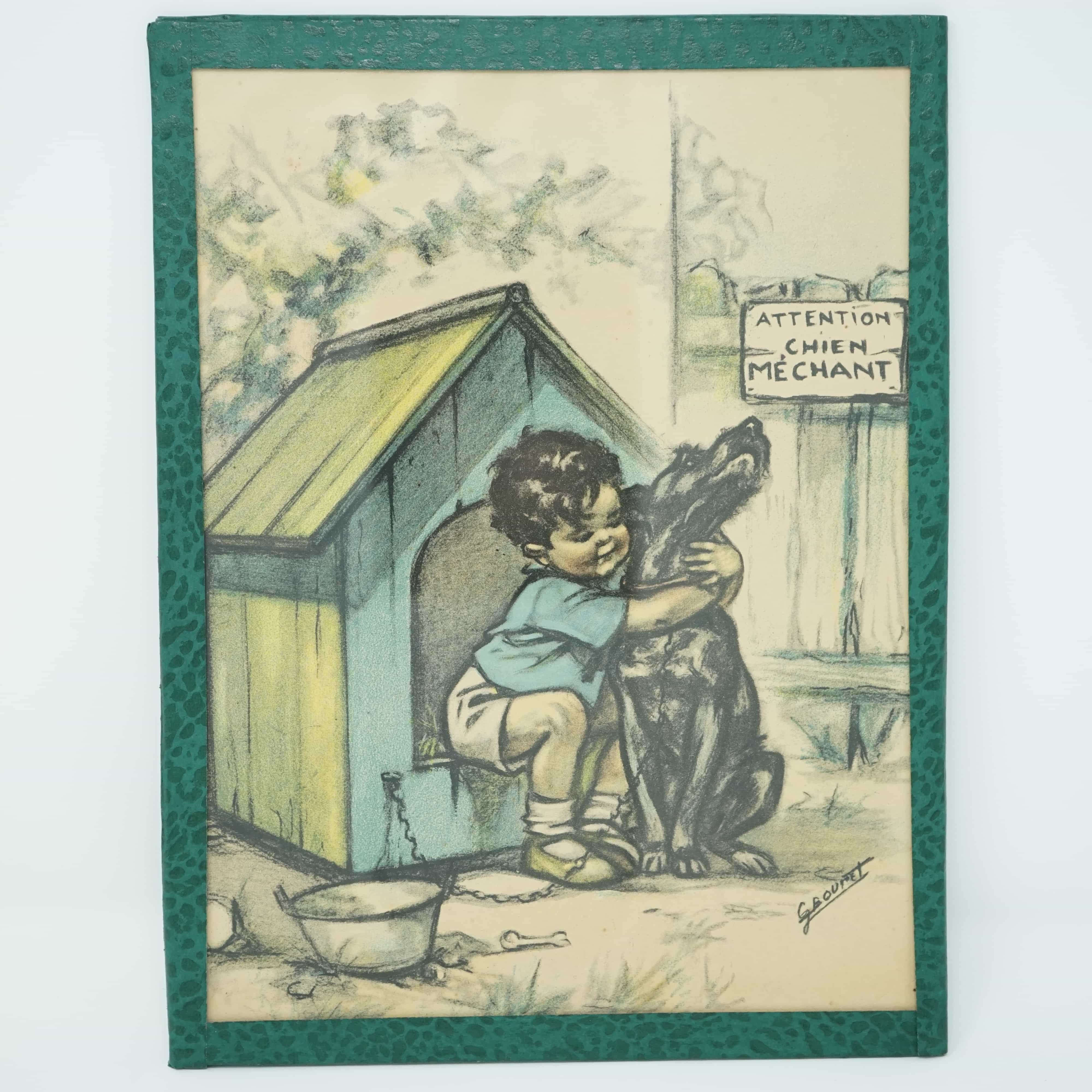 Illustration Germaine Bouret N°7 Les Coups de Coeur