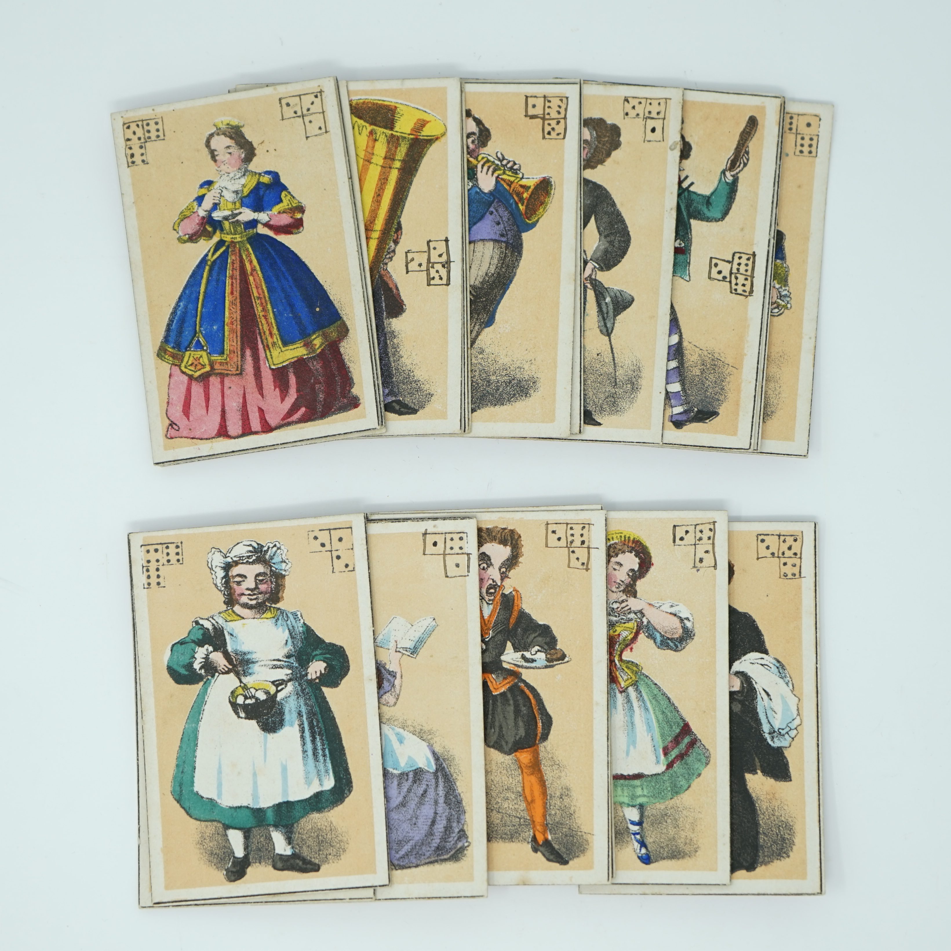 Jeu De Cartes à Jouer Ancien Tosacana Par Cavallini & Co - Fabriqué En Italie - Occasion Comme Neuf